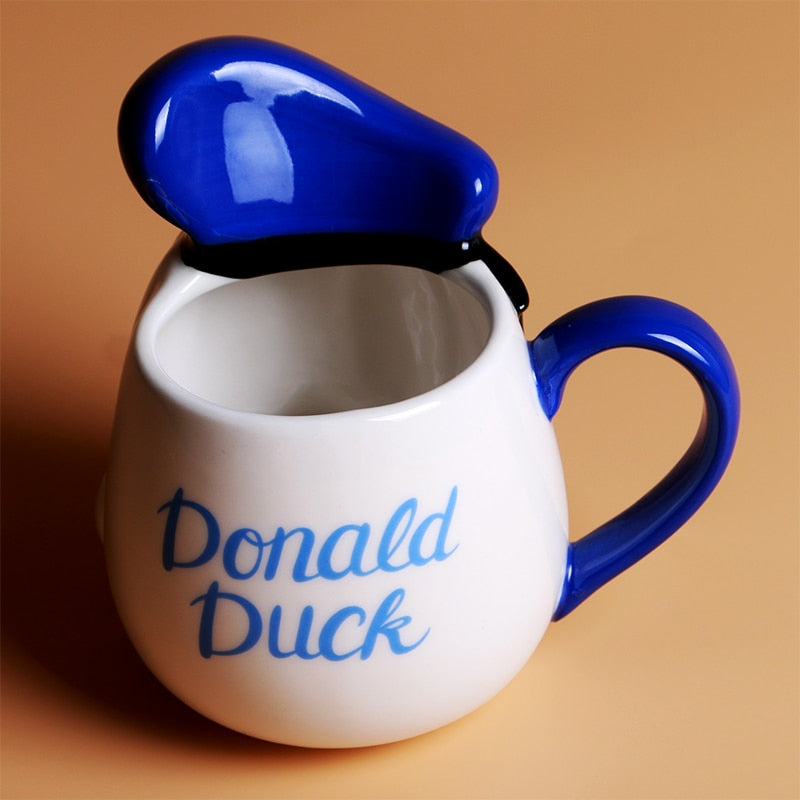 Donald Duck Ceramic Coffee/Tea/Milk Mug - Ideal for Disney Lovers