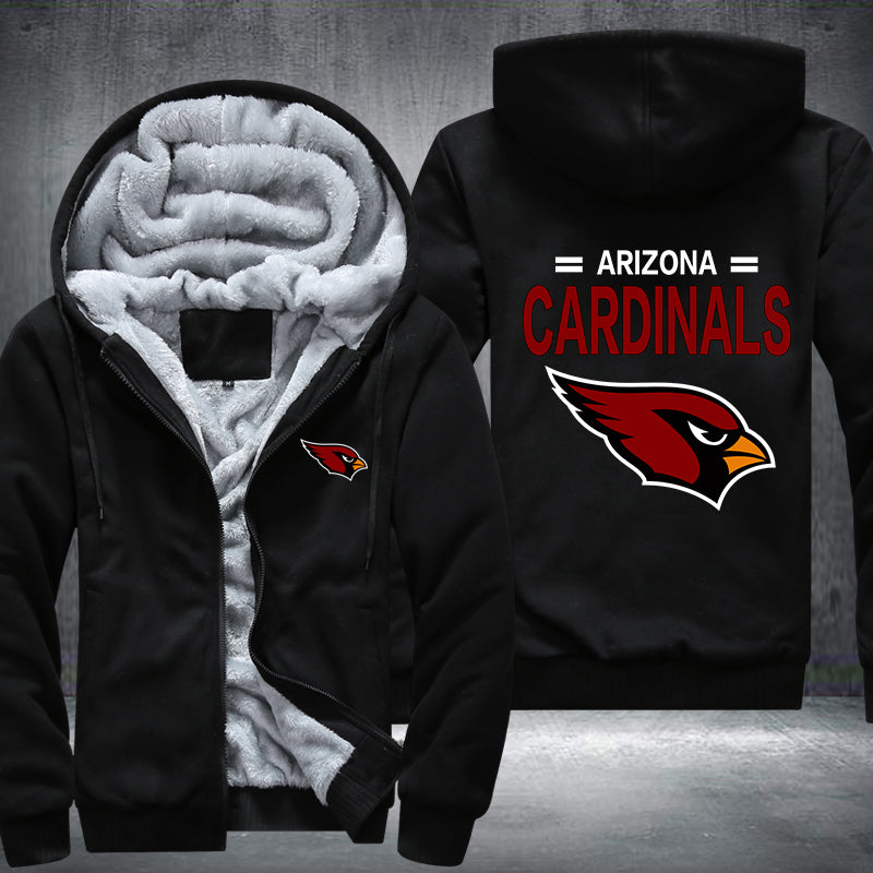 NFL ARIZONA CARDINALS THICK FLEECE JACKET