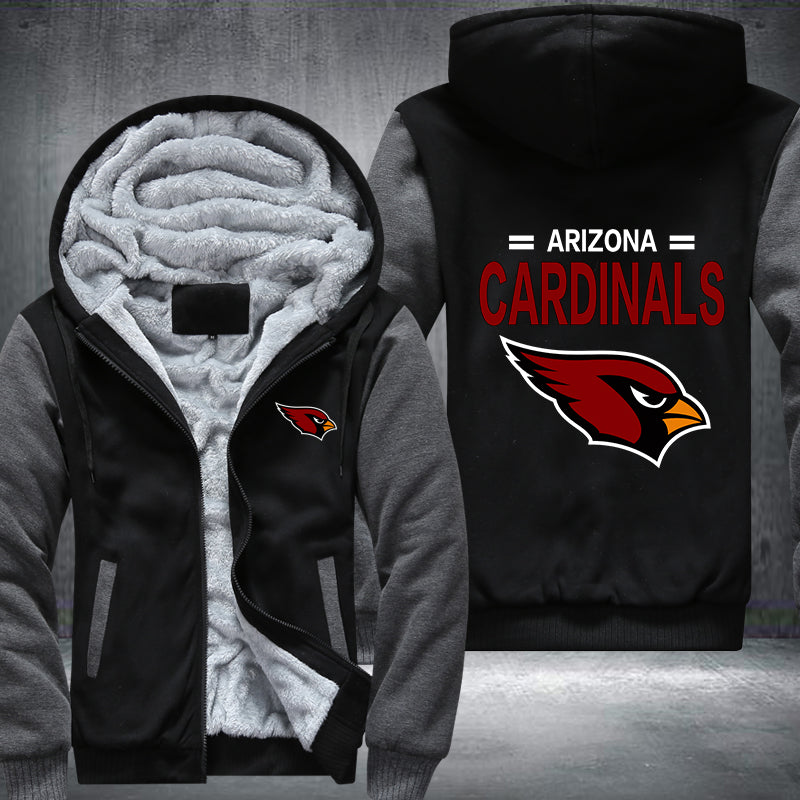 NFL ARIZONA CARDINALS THICK FLEECE JACKET