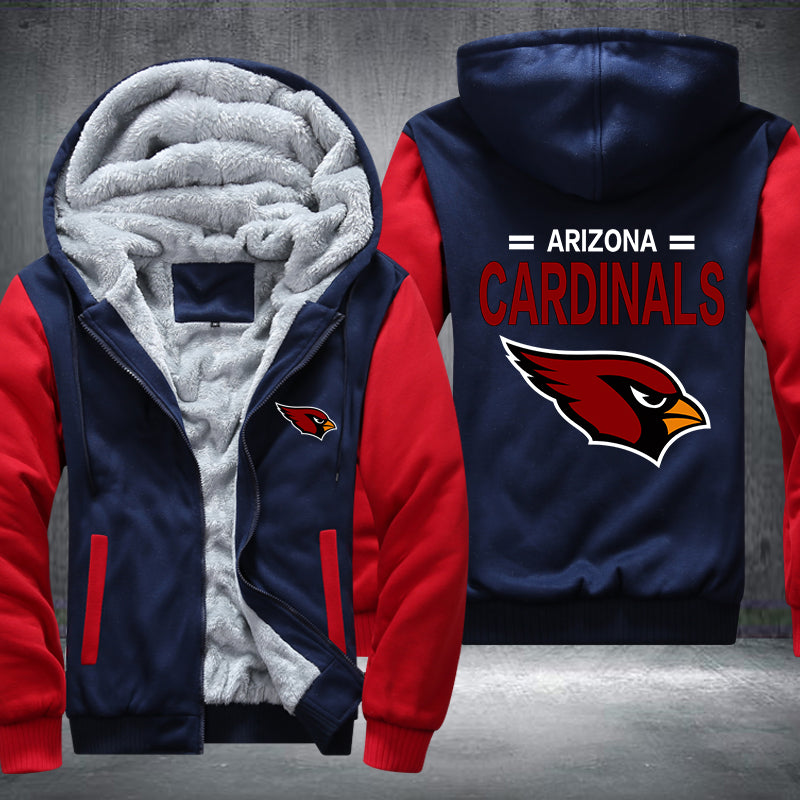 NFL ARIZONA CARDINALS THICK FLEECE JACKET