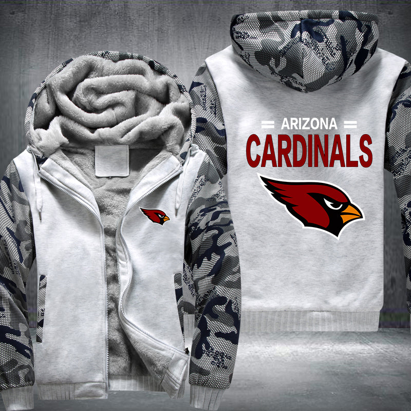 NFL ARIZONA CARDINALS THICK FLEECE JACKET