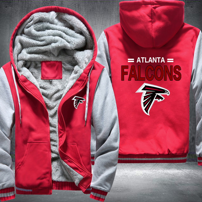 NFL ATLANTA FALCONS THICK FLEECE JACKET