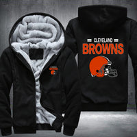 Thumbnail for NFL CLEVELAND BROWNS THICK FLEECE JACKET