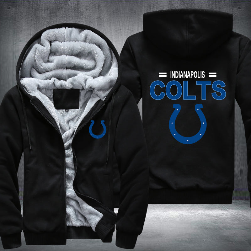 NFL INDIANAPOLIS COLTS THICK FLEECE JACKET