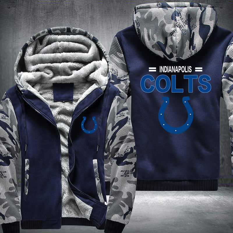 NFL INDIANAPOLIS COLTS THICK FLEECE JACKET