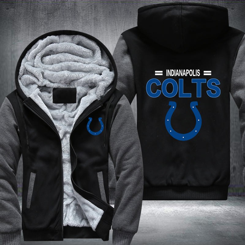 NFL INDIANAPOLIS COLTS THICK FLEECE JACKET