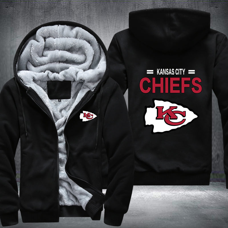 NFL KANSAS CITY CHIEFS THICK FLEECE JACKET