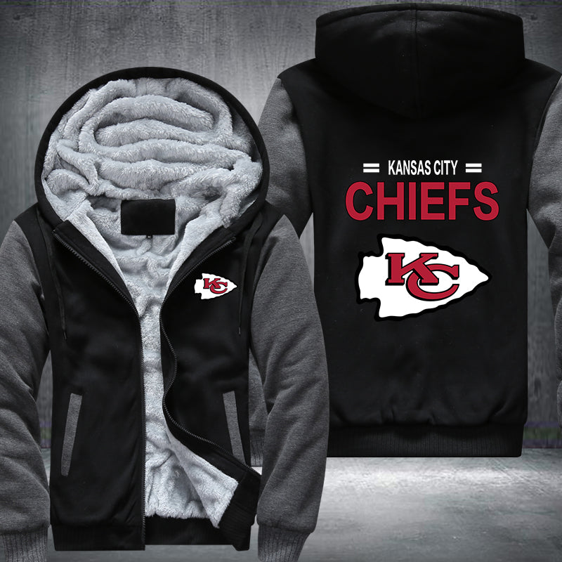 NFL KANSAS CITY CHIEFS THICK FLEECE JACKET