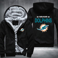 Thumbnail for NFL MIAMI DOLPHINS THICK FLEECE JACKET