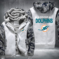 Thumbnail for NFL MIAMI DOLPHINS THICK FLEECE JACKET