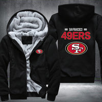 Thumbnail for NFL SAN FRANSISCO 49ERS THICK FLEECE JACKET