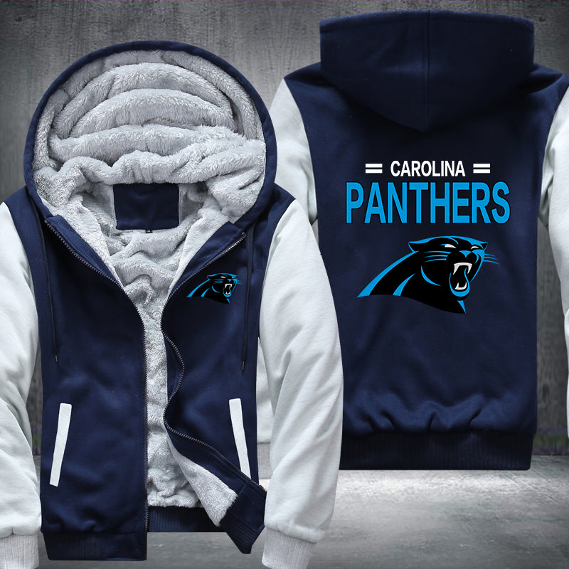 NFL CAROLINA PANTHERS THICK FLEECE JACKET