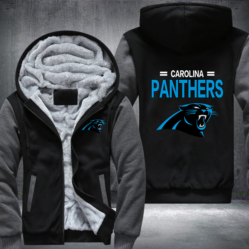 NFL CAROLINA PANTHERS THICK FLEECE JACKET