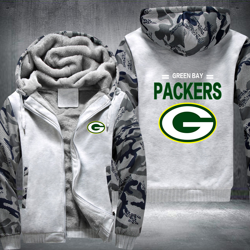 NFL GREEN BAY PACKERS THICK FLEECE JACKET