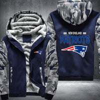 Thumbnail for NFL NEW ENGLAND PATRIOTS THICK FLEECE JACKET