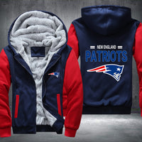 Thumbnail for NFL NEW ENGLAND PATRIOTS THICK FLEECE JACKET