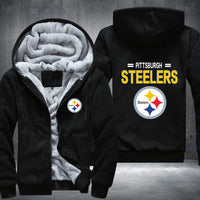 Thumbnail for NFL PITTSBURGH STEELERS THICK FLEECE JACKET