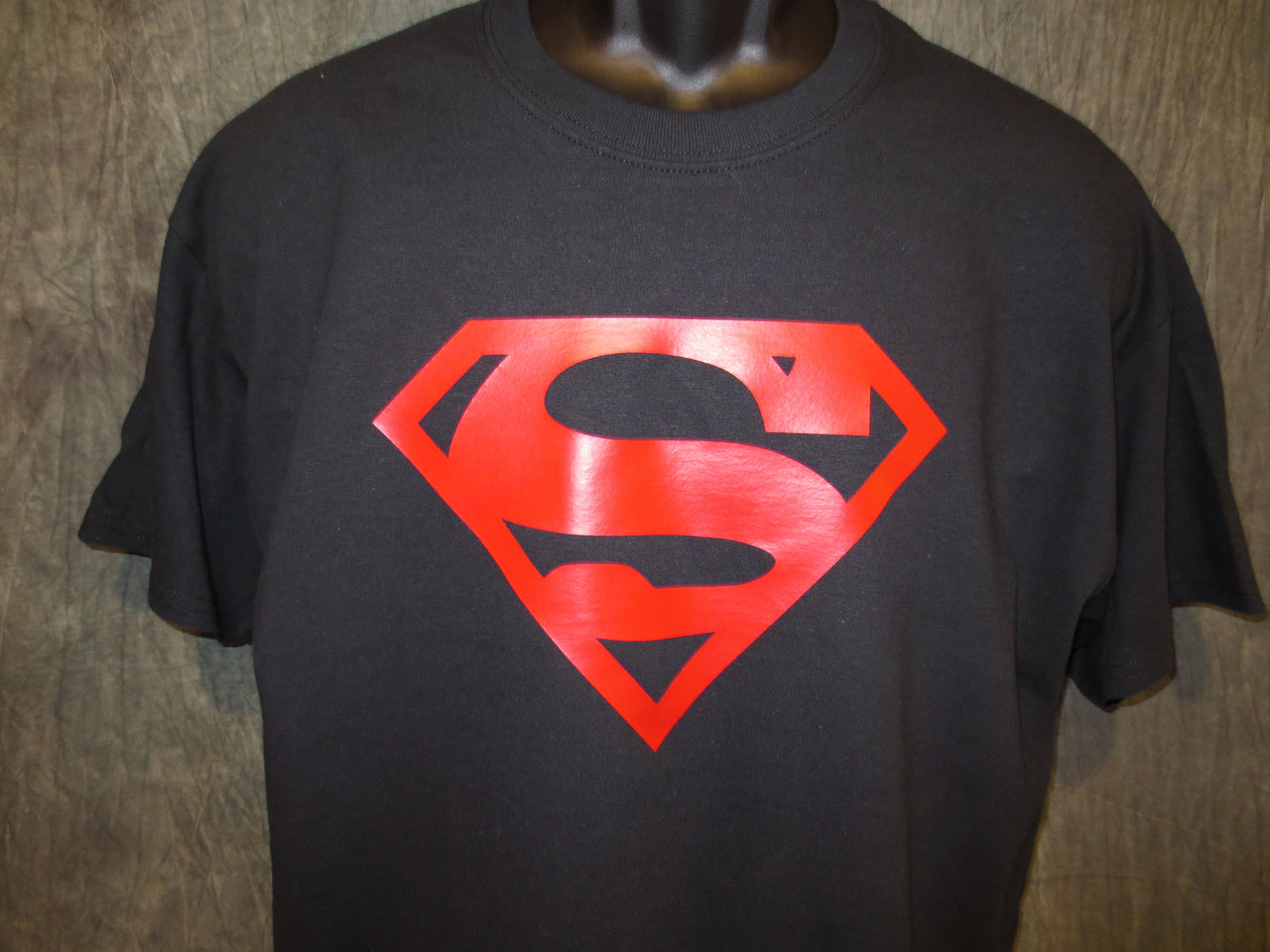 Superman Superboy Logo Black Tshirt - TshirtNow.net - 5
