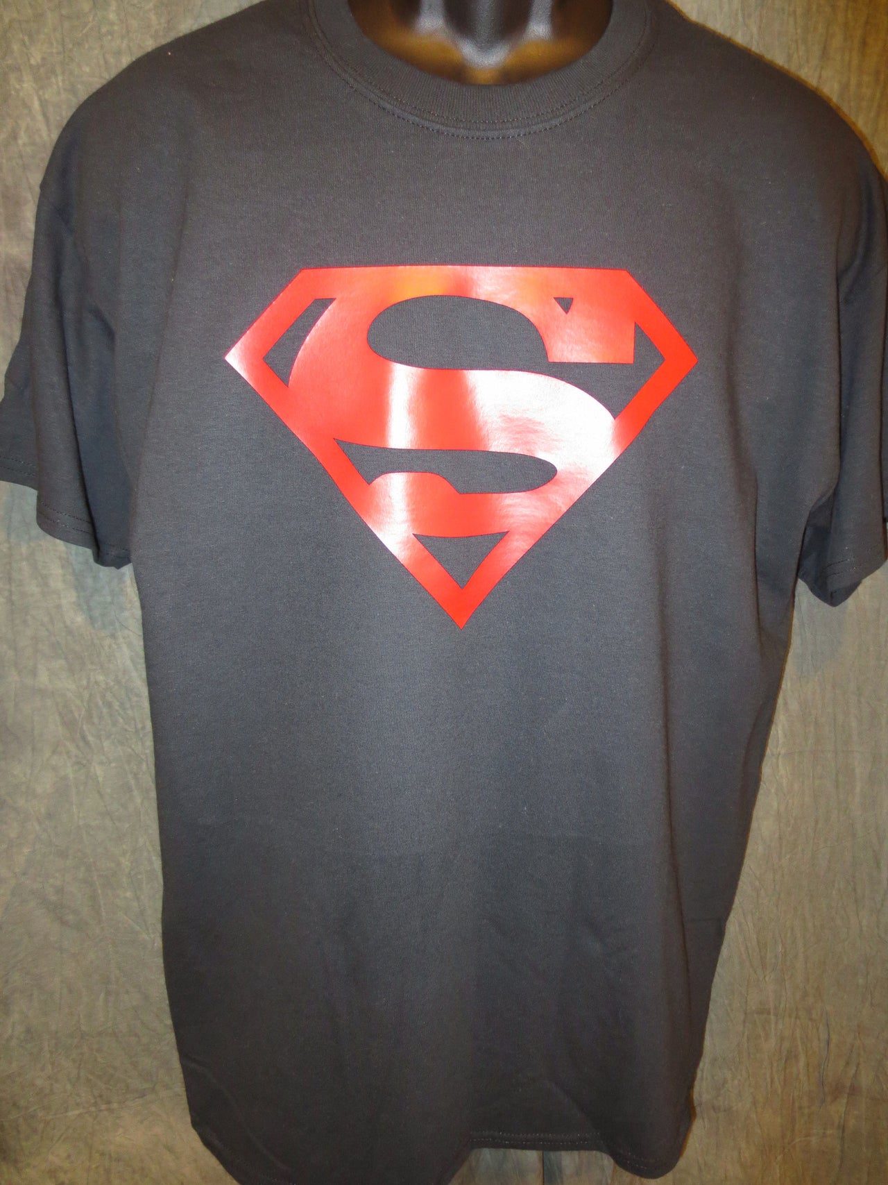 Superman Superboy Logo Black Tshirt - TshirtNow.net - 7