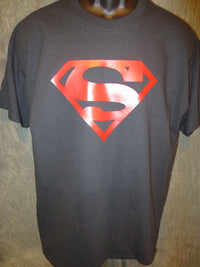 Thumbnail for Superman Superboy Logo Black Tshirt - TshirtNow.net - 7