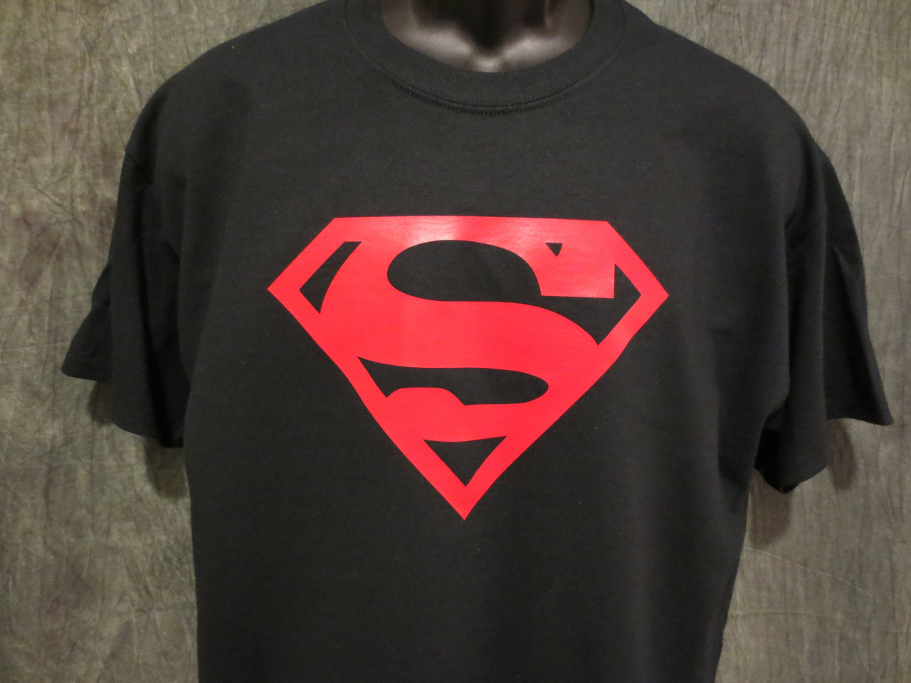 Superman Superboy Logo Black Tshirt - TshirtNow.net - 3