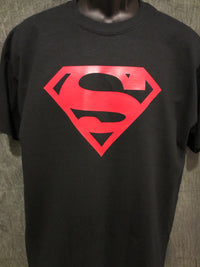 Thumbnail for Superman Superboy Logo Black Tshirt - TshirtNow.net - 2
