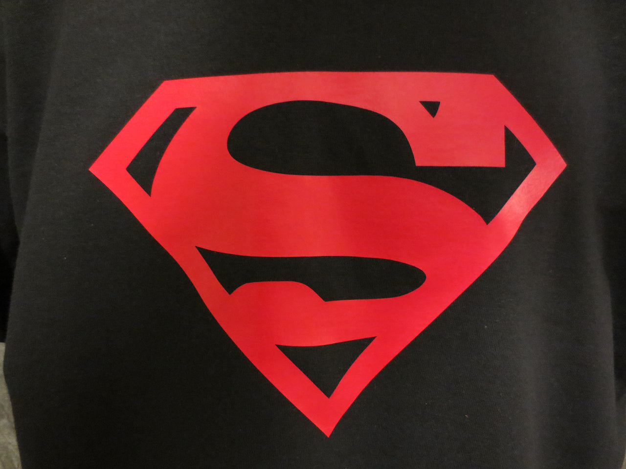 Superman Superboy Logo Black Tshirt - TshirtNow.net - 4