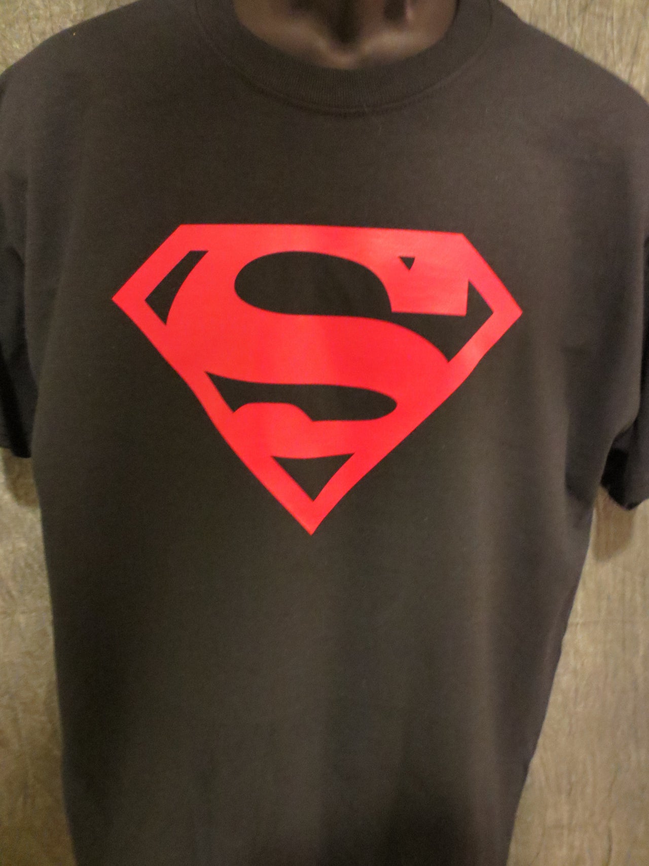 Superman Superboy Logo Black Tshirt - TshirtNow.net - 6