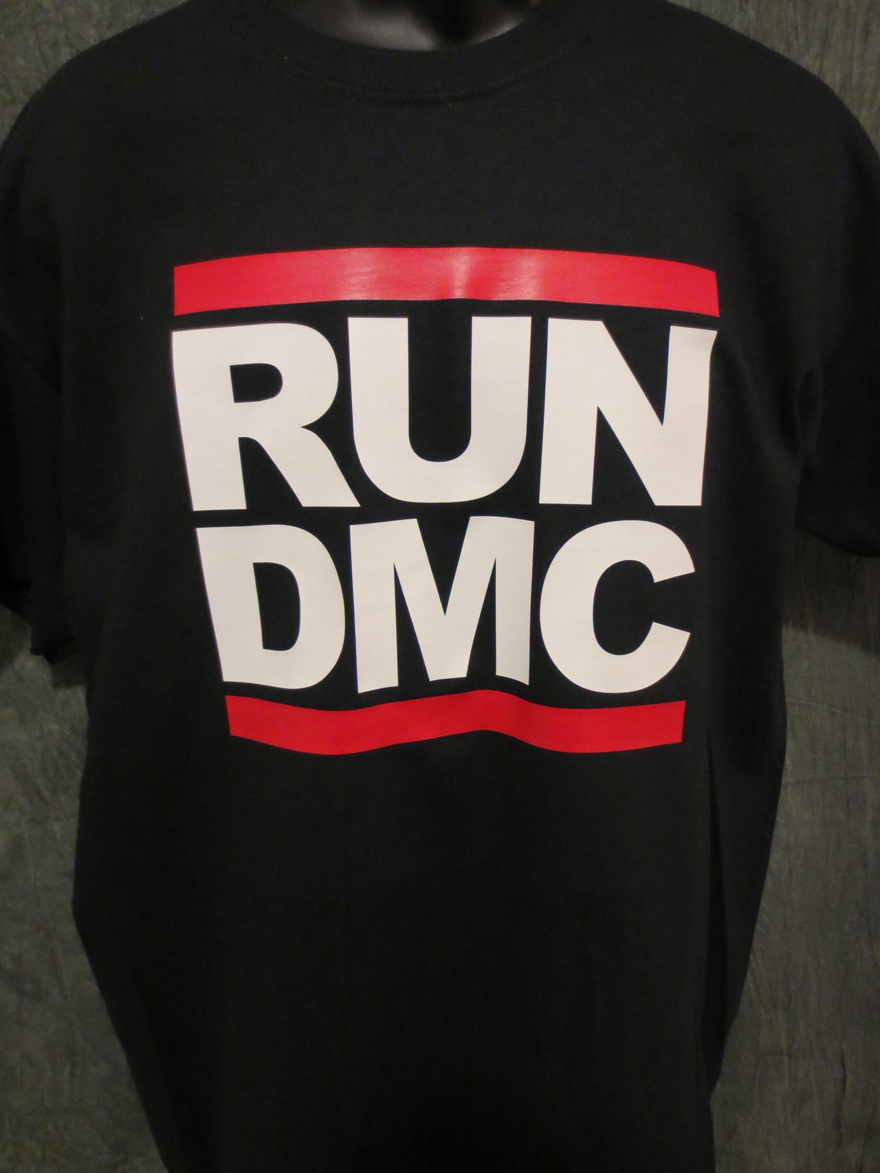 Run Dmc Logo Black Tshirt - TshirtNow.net - 2