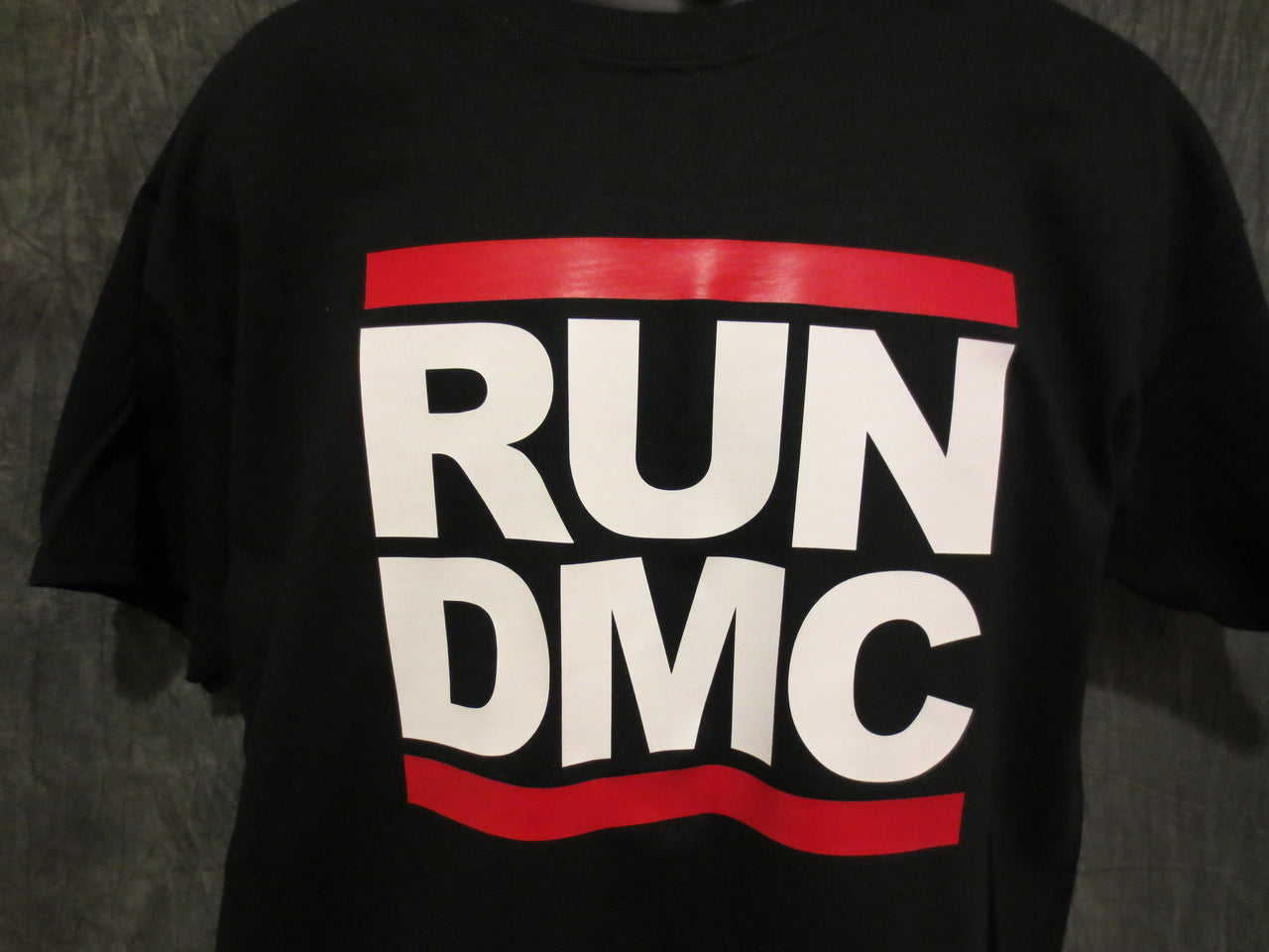 Run Dmc Logo Black Tshirt - TshirtNow.net - 3