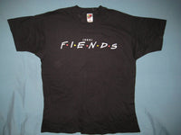 Thumbnail for (Sex) F-I-E-N-D-S Friends Logo Spoof Black Colored Tshirt Size XL - TshirtNow.net