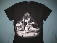 Thumbnail for Looney Tunes Gang Pool Table Black Tshirt Size L - TshirtNow.net