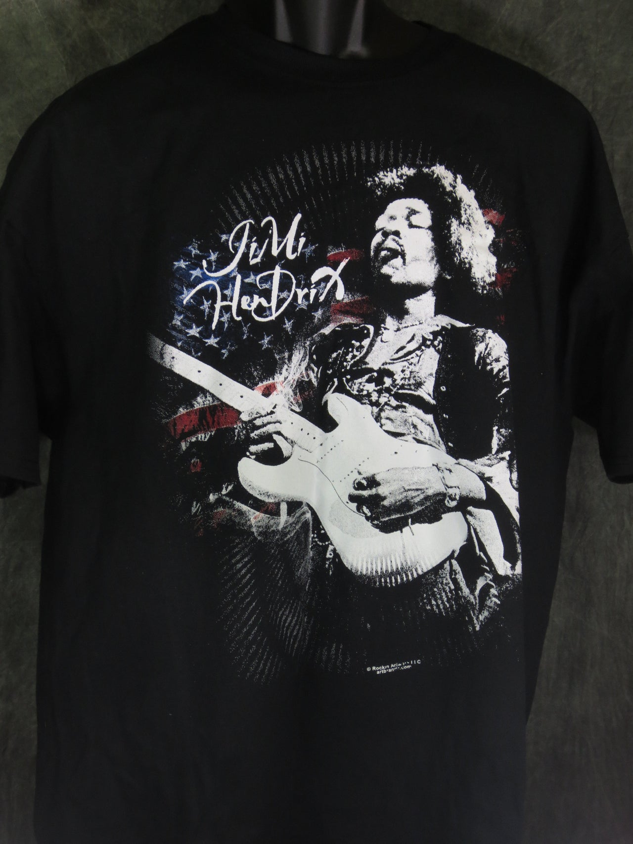 Jimi Hendrix Flag tshirt - TshirtNow.net - 5