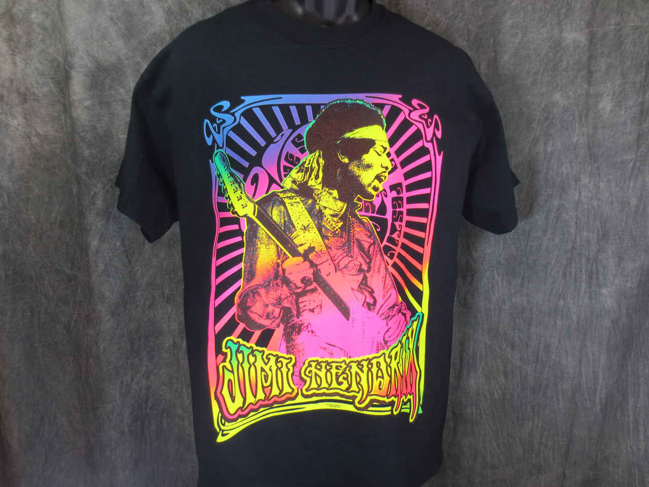 Jimi Hendrix Neon Concert tshirt - TshirtNow.net - 2