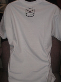 Thumbnail for Maybach Music Group Tshirt:White with Black Print - TshirtNow.net - 6