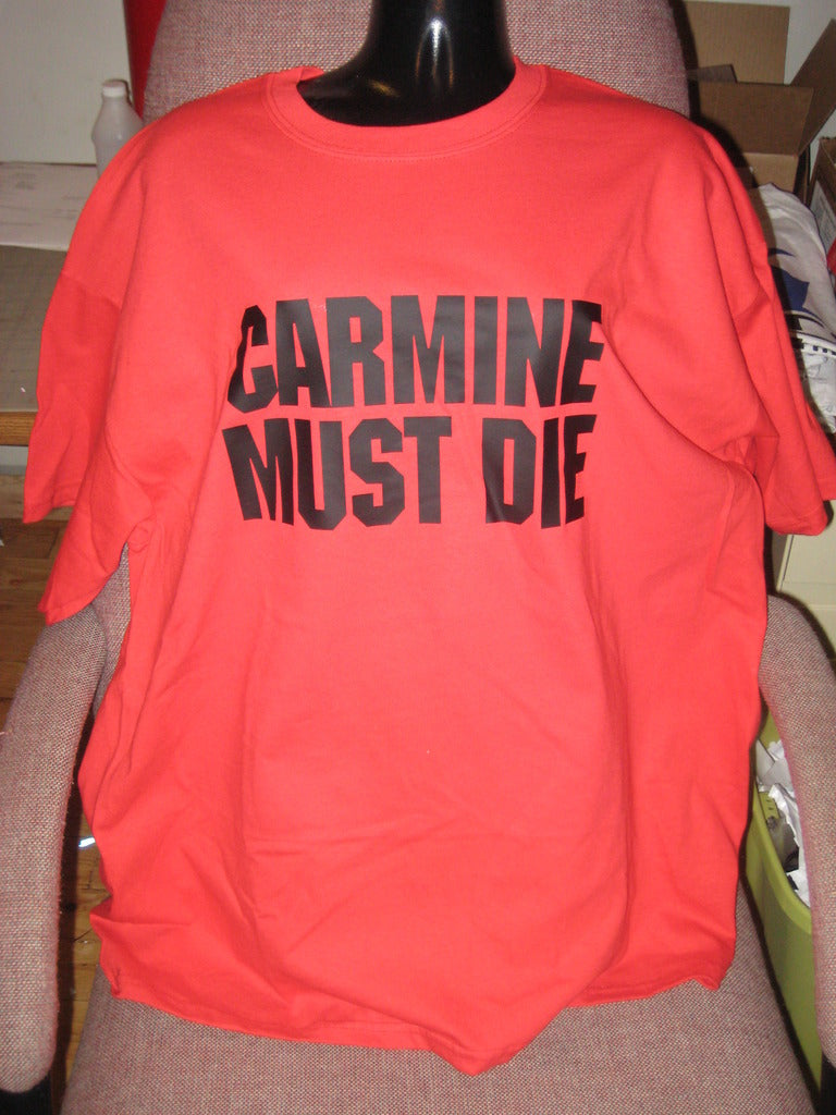 Gears of War 3 Carmine Must Die Tshirt - TshirtNow.net - 2