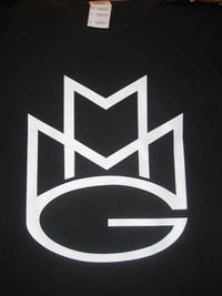 Thumbnail for Maybach Music Group Tshirt: Black with White Print - TshirtNow.net - 5