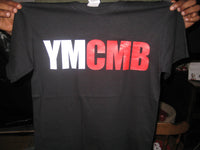 Thumbnail for Ymcmb Tshirt: Black With Red & White Print - TshirtNow.net - 3