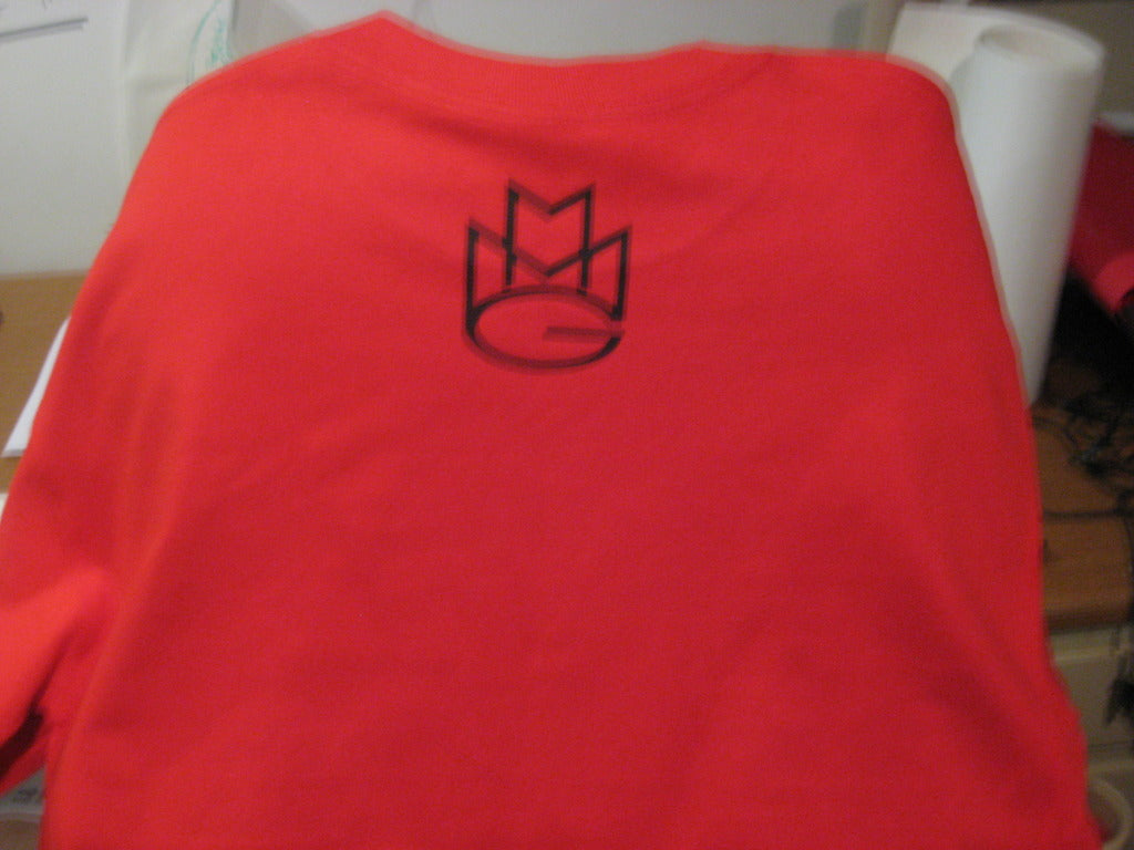 Maybach Music Group Tshirt:Red with Black Print - TshirtNow.net - 3