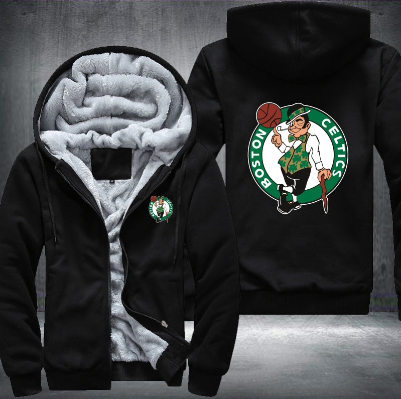 NBA BOSTON CELTICS THICK FLEECE JACKET