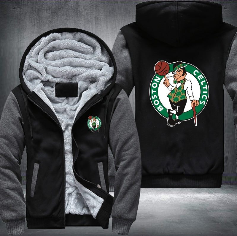 NBA BOSTON CELTICS THICK FLEECE JACKET