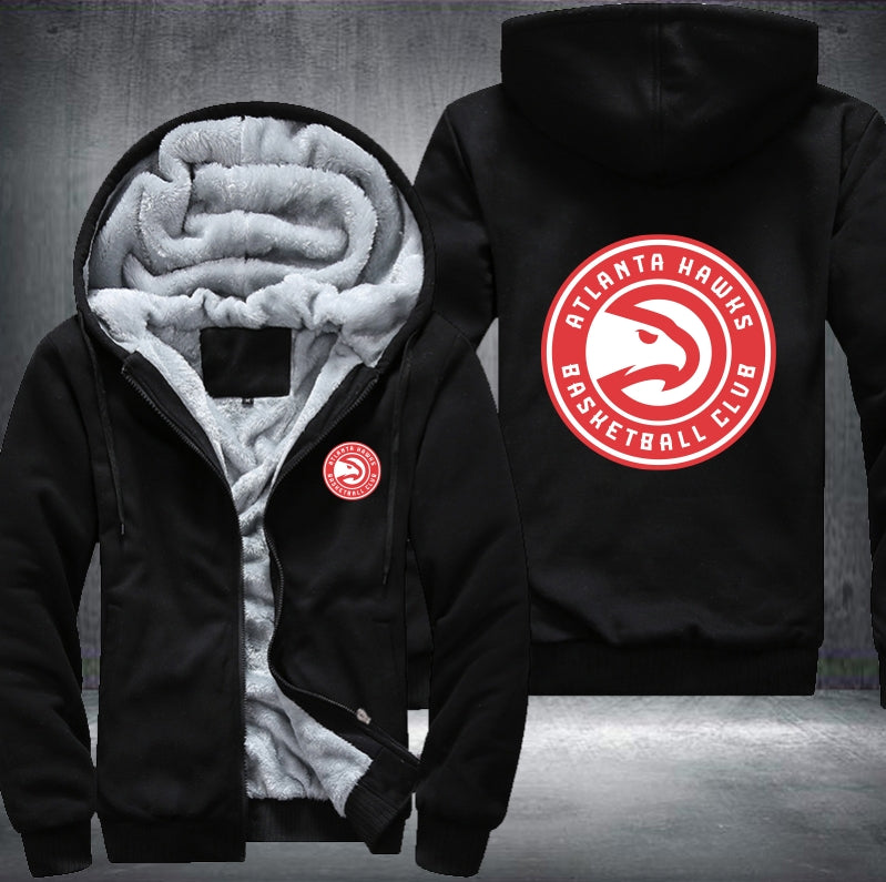 NBA ATLANTA HAWKS THICK FLEECE JACKET