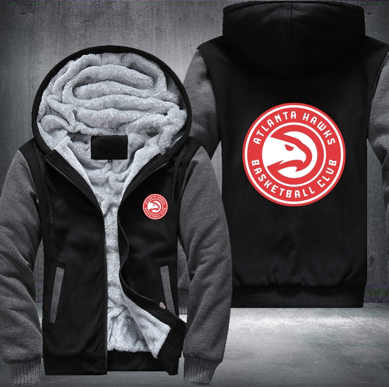 NBA ATLANTA HAWKS THICK FLEECE JACKET