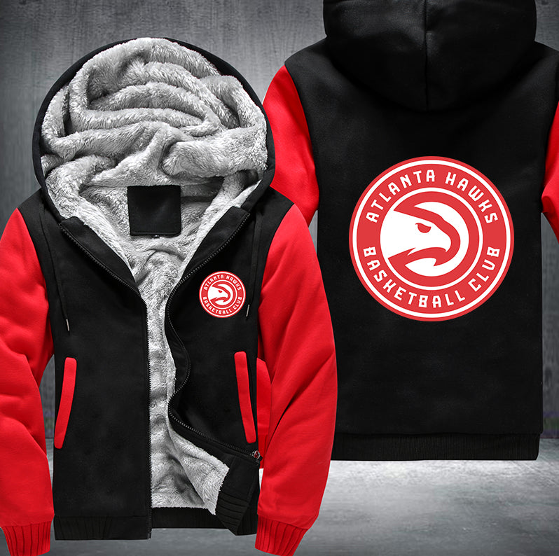 NBA ATLANTA HAWKS THICK FLEECE JACKET