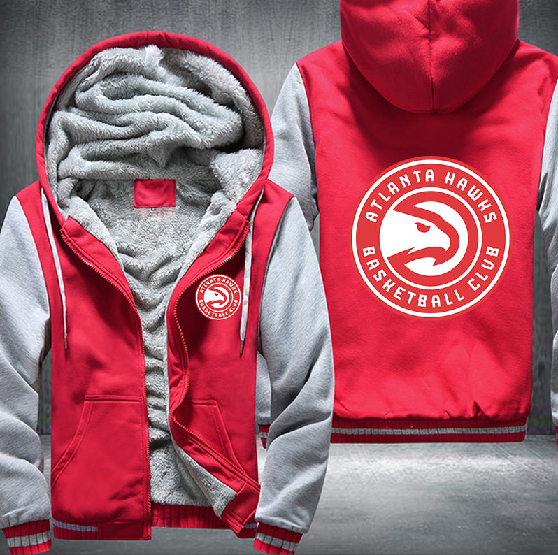 NBA ATLANTA HAWKS THICK FLEECE JACKET