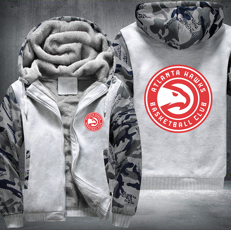 NBA ATLANTA HAWKS THICK FLEECE JACKET