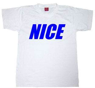 "Nice" Tshirt - White - TshirtNow.net - 3