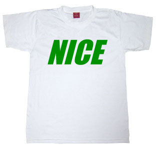 "Nice" Tshirt - White - TshirtNow.net - 4