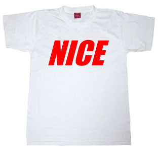 "Nice" Tshirt - White - TshirtNow.net - 2