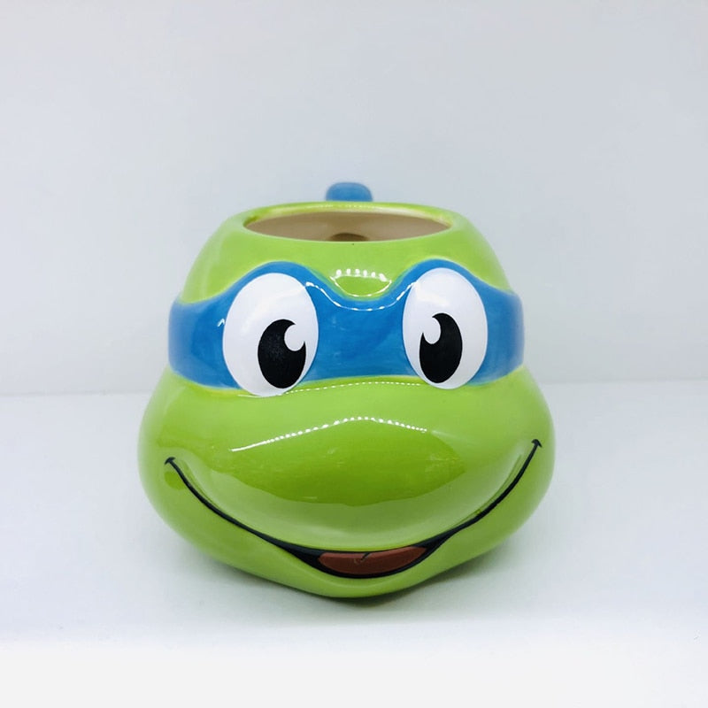 Cute Ninja Turtle Ceramic Coffee/Tea/Milk Cup - Ideal gift for kids